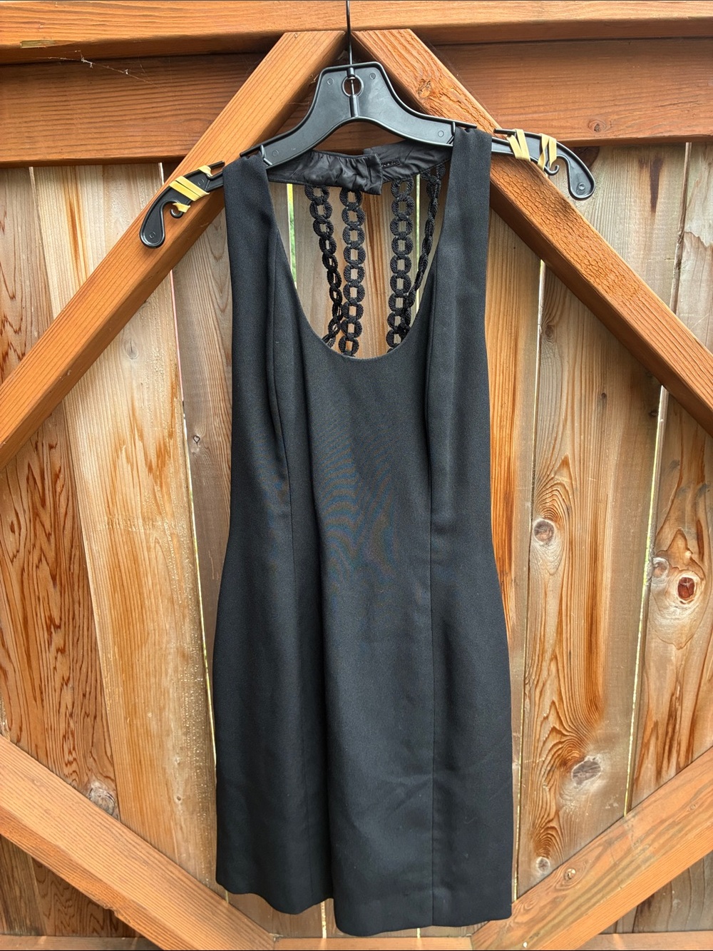 Vintage Nicole Miller Black Dress
